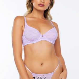 Savage X Fenty Unlined bra and g-string bundle